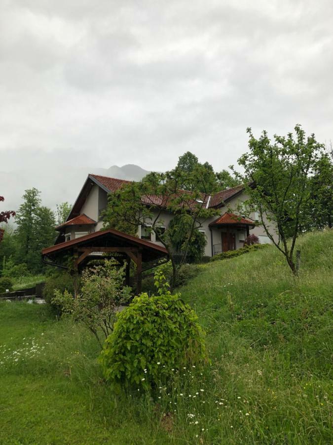 Hisa Krivopeta Apartman Kobarid Kültér fotó